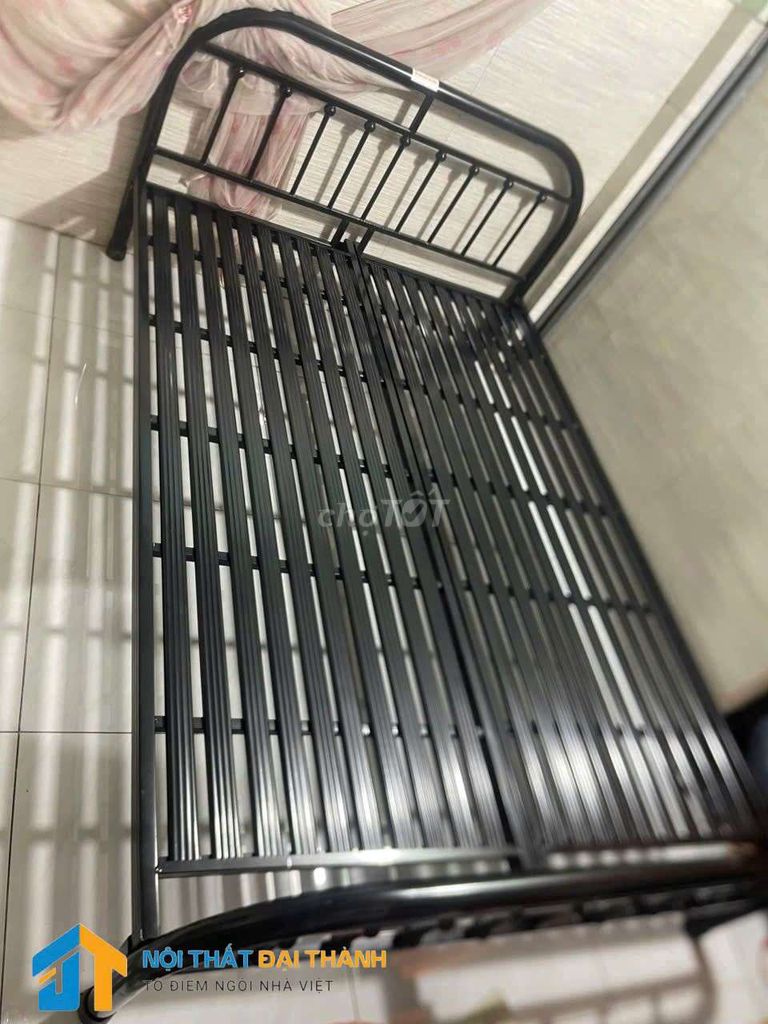 Giường sắt 1M4 kiểu BI, GIÁ SIÊU RẺ, HỎA TỐC HCM. Mua bán Giường, chăn ga gối nệm tại Quận Tân Phú Tp Hồ Chí Minh được đăng bởi NỘI THẤT ĐẠI THÀNH hình 1