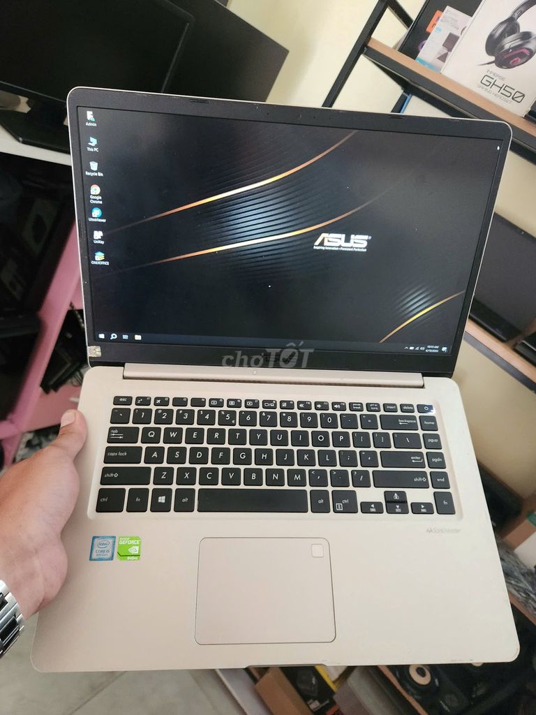 Asus S510U i5-8250U/8Gb/128Gb/840MX 2Gb/15.6in. Mua bán Laptop tại Thành phố Buôn Ma Thuột Đắk Lắk được đăng bởi DH Computer hình 1