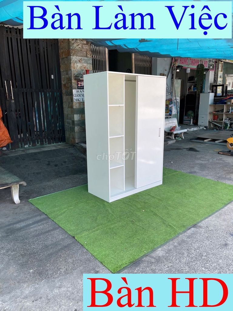Tủ quần áo_Tủ quần áo cửa lùa=Tủ quần áo gổ 1m2_4. Mua bán Tủ, kệ gia đình tại Quận Phú Nhuận Tp Hồ Chí Minh được đăng bởi CỬA HÀNG NỘI THẤT THANH LÝ hình 1