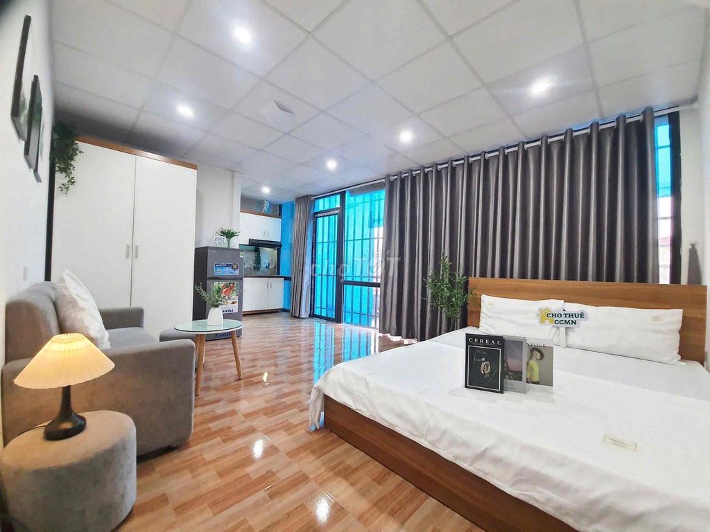Phòng 40m2_Full NT_Ban Công_Thang Máy_HXH 6m_Chu Văn An, Bình Thạnh