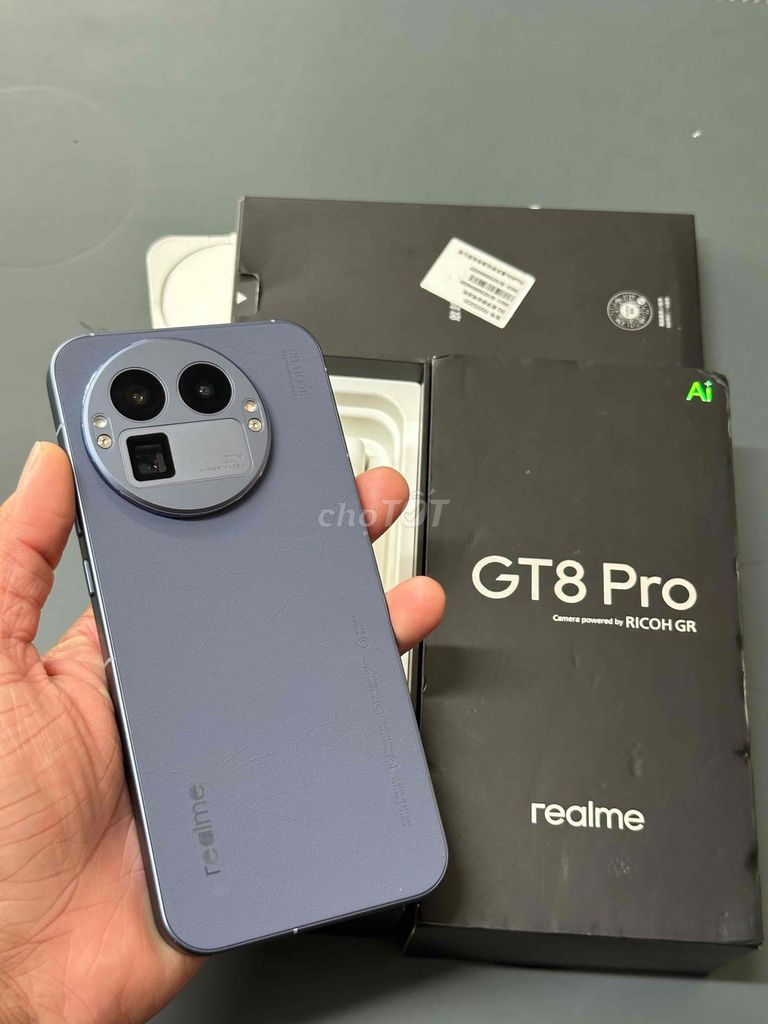 Realme GT 8 Pro 12/256GB xanh full box cần bán. Mua bán Điện thoại tại Thành phố Đồng Xoài Bình Phước được đăng bởi Hoàng hải hình 1