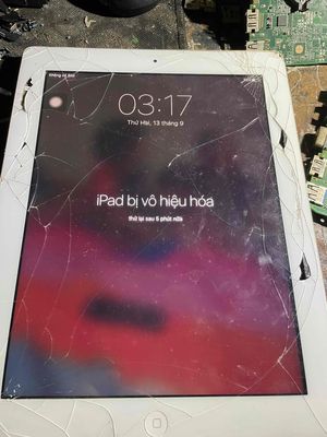 ipad 3 màn hình passcode cảm hứng đứt cáp