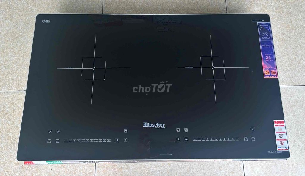 Bếp từ đôi Hübscher IHC-666.HP. Mua bán Bếp, lò, đồ điện nhà bếp tại Quận Hoàng Mai Hà Nội được đăng bởi Nguyễn Thu Huyền hình 1