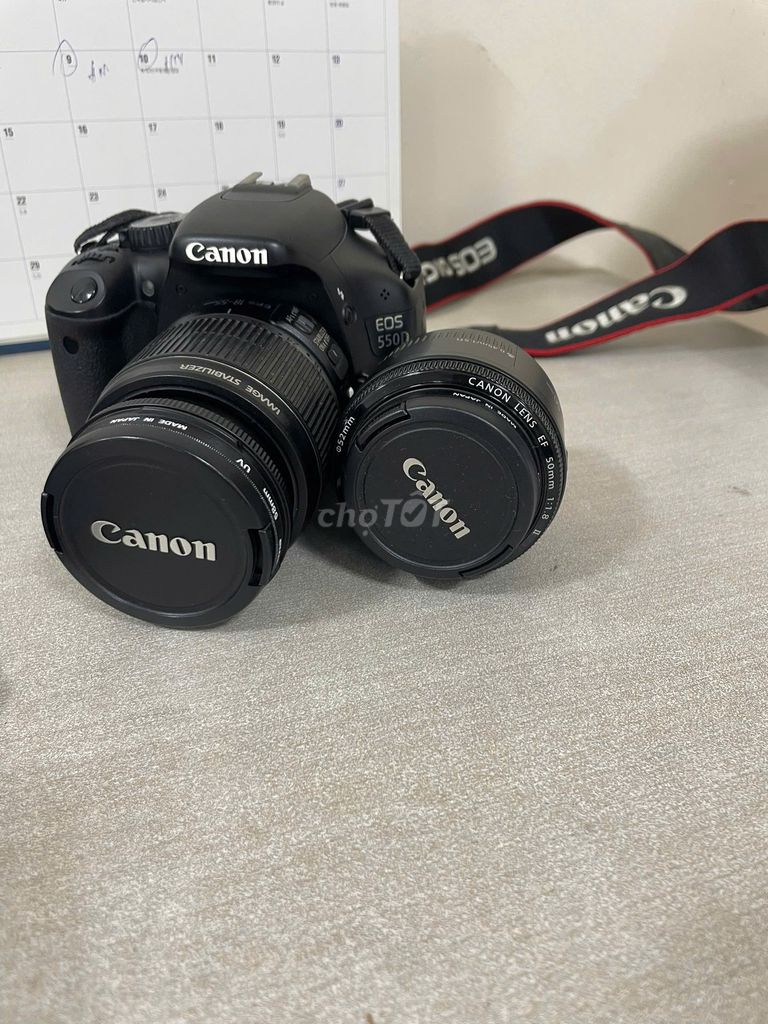 Máy ảnh Canon EOS 550D Đen. Mua bán Máy ảnh, Máy quay tại Thành phố Thuận An Bình Dương được đăng bởi Hanh Pham hình 1