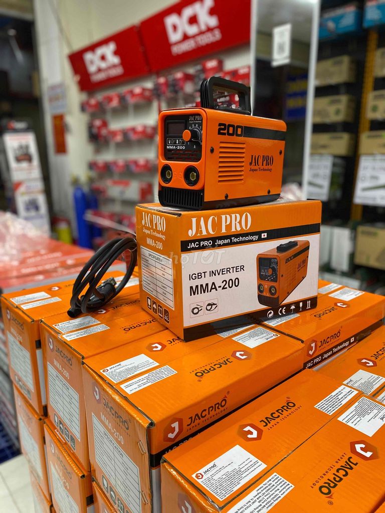 Máy hàn JAC PRO MMA-200. Mua bán Đồ chuyên dụng, Giống nuôi trồng tại Thị xã Tân Uyên Bình Dương được đăng bởi Máy Móc 24h hình 1