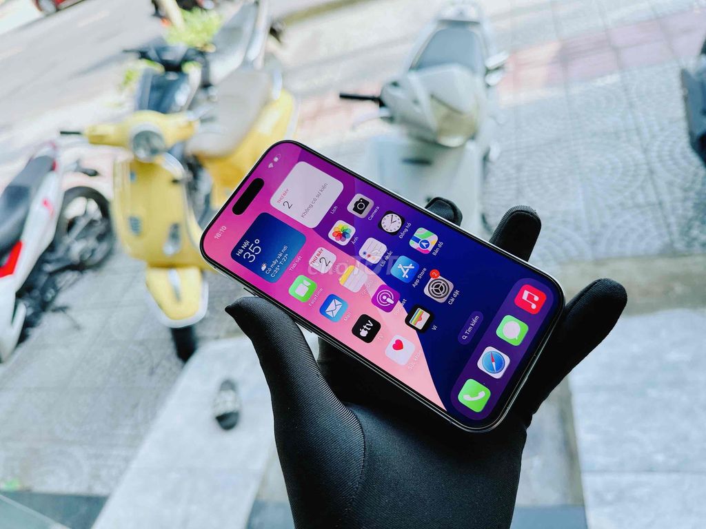 iPhone 16 Pro 128G Mỹ màu trắng pin rin 99% còn BH. Mua bán Điện thoại tại Quận Hải Châu Đà Nẵng được đăng bởi TUẤN LUXURY MOBILE ĐÀ NẴNG hình 1