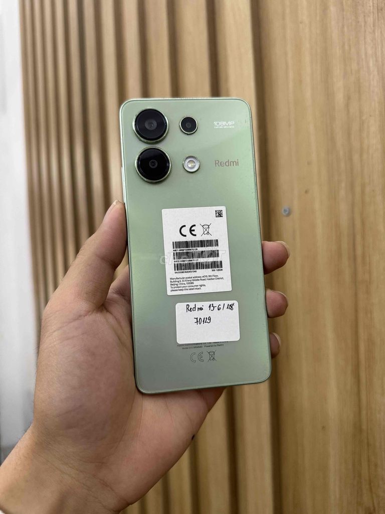 Xiaomi Redmi 13 128GB Xanh lá. Mua bán Điện thoại tại Quận Đống Đa Hà Nội được đăng bởi Nguyễn Đức  hình 1
