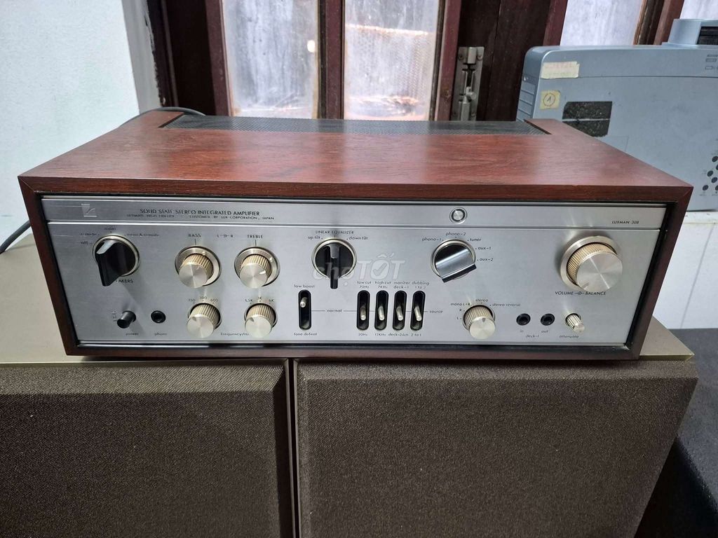 Amply Luxman L308 Nhật Bản Nâu Bạc. Mua bán Tivi, Âm thanh tại Huyện Trảng Bom Đồng Nai được đăng bởi Nguyễn Hà Trung hình 1