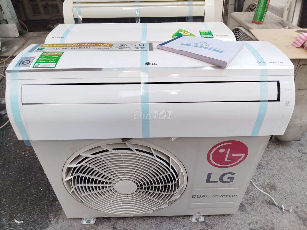 Máy Lạnh LG Dual 1.HP INVERTER Lướt êm (Góp 0%)