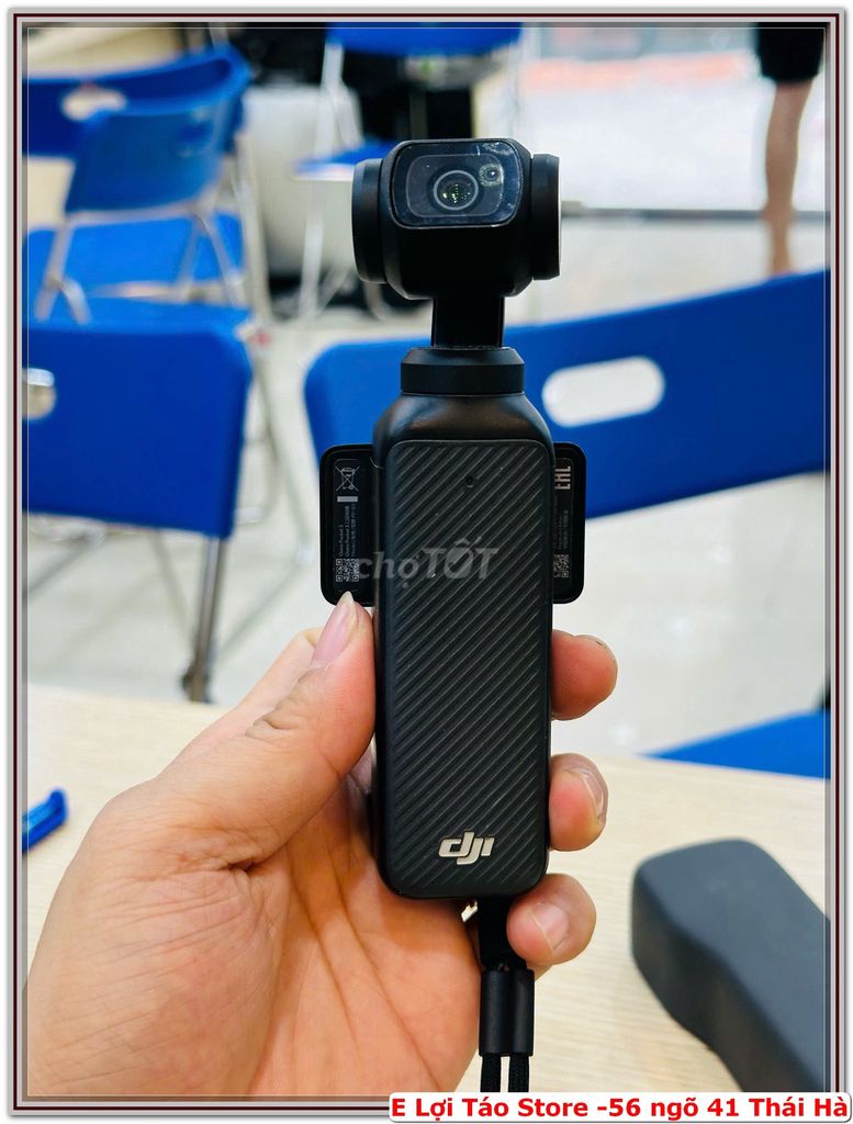 E pass Máy quay DJI Pocket 3 Đen 4K60FPS. Mua bán Máy ảnh, Máy quay tại Quận Đống Đa Hà Nội được đăng bởi Nguyễn Tiến Lợi hình 1