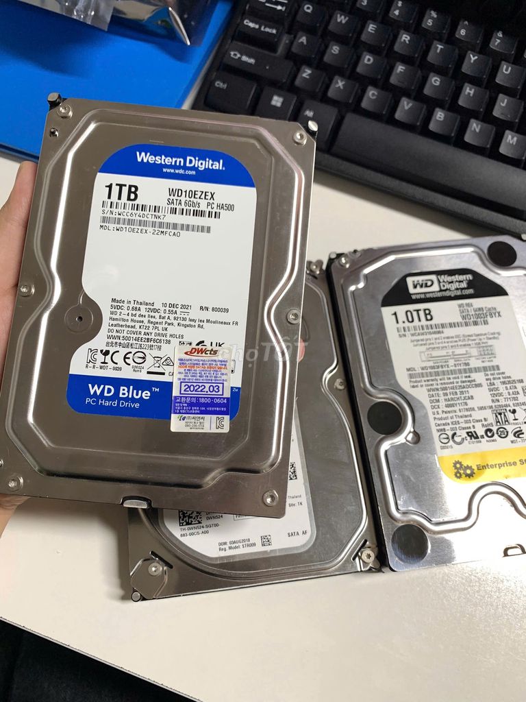 Ổ cứng 1tb các loại bóc máy