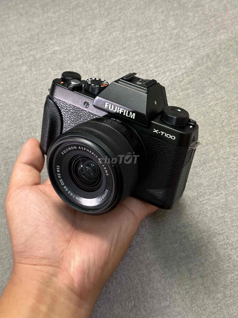 Máy ảnh Fujifilm XT100 + XC 15-45mm OIS (Black). Mua bán Máy ảnh, Máy quay tại Quận Hải Châu Đà Nẵng được đăng bởi Tiến Đạt hình 1