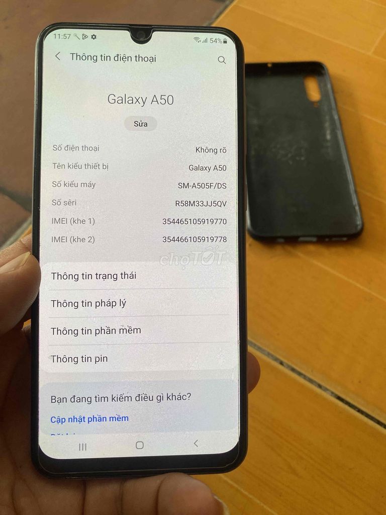Samsung Galaxy A50 64GB Trắng. Mua bán Điện thoại tại Thành phố Thủ Đức Tp Hồ Chí Minh được đăng bởi ThanhThan Tran hình 1