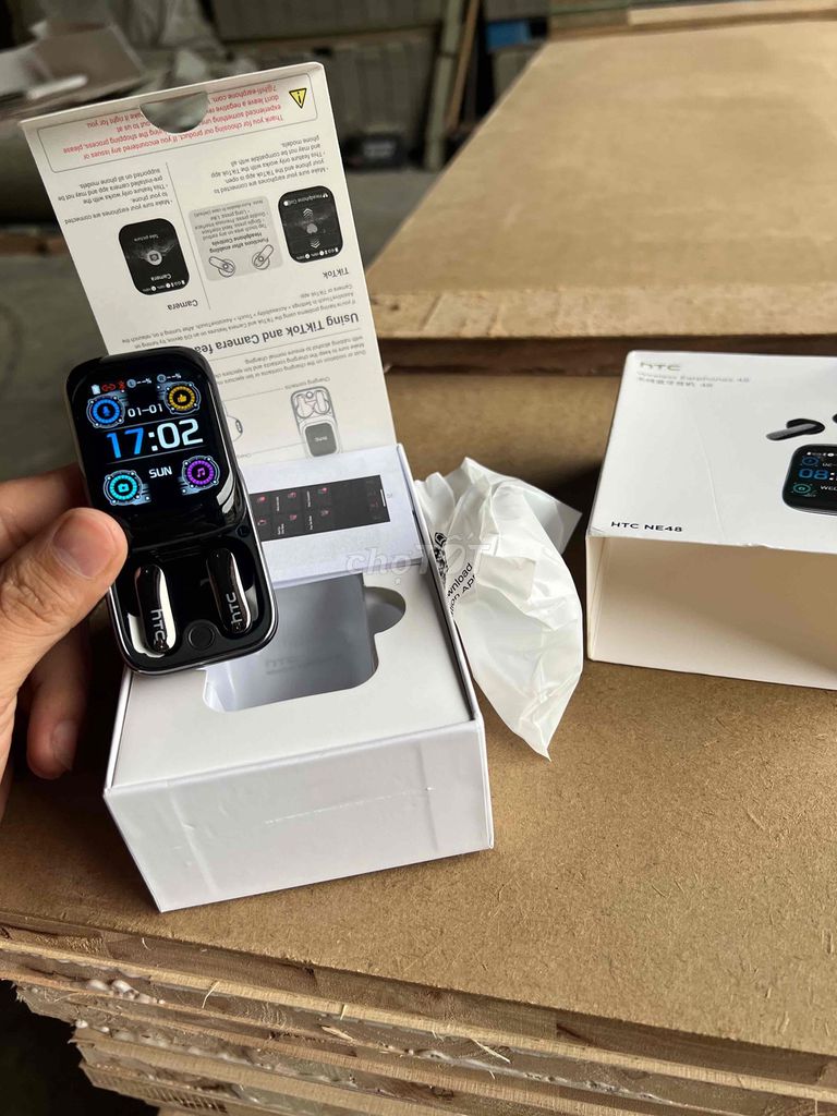 Tai nghe phiên dịch HTC NE48 Đen Mới nguyên hộp. Mua bán Thiết bị đeo thông minh tại Huyện Thường Tín Hà Nội được đăng bởi nguyễn huy hoàng hình 1