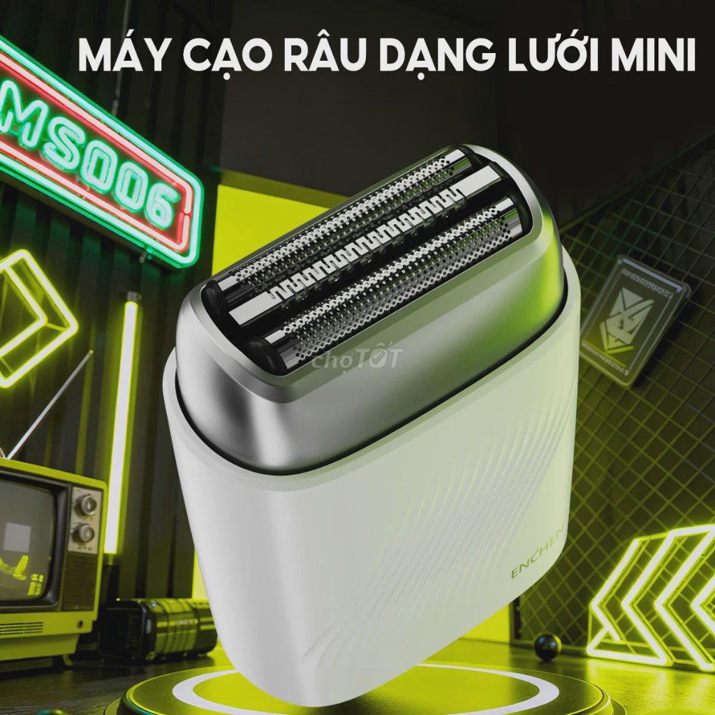 Máy cạo râu Enchen MS006 Trắng mới nguyên seal. Mua bán Thiết bị vệ sinh, nhà tắm tại Quận Cầu Giấy Hà Nội được đăng bởi Hiếu hình 1
