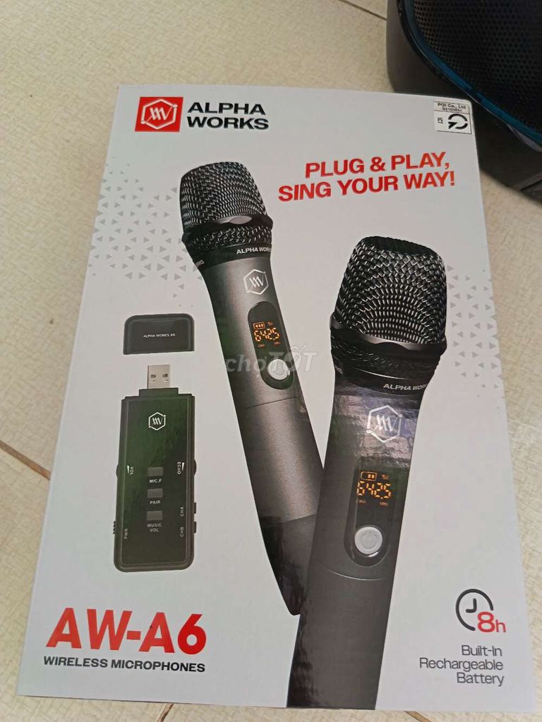 Micro Alpha Works A6 Đen. Mua bán Tivi, Âm thanh tại Quận Cẩm Lệ Đà Nẵng được đăng bởi Anh Thi hình 1