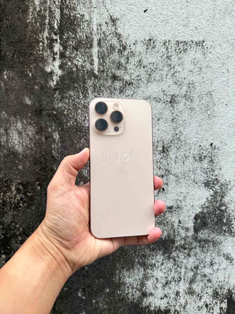 Apple iPhone 16 Promax 256GB Vàng sa mạc 100%. Mua bán Điện thoại tại Thành phố Thủ Đức Tp Hồ Chí Minh được đăng bởi Sóc hình 1