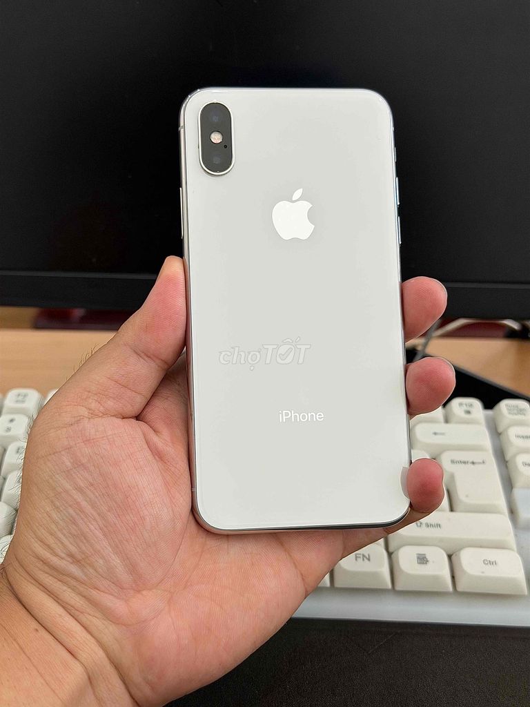 Apple iPhone X 64GB Bạc Quốc Tế. Mua bán Điện thoại tại Quận Ninh Kiều Cần Thơ được đăng bởi Cầm Đồ Tấn Lợi hình 1
