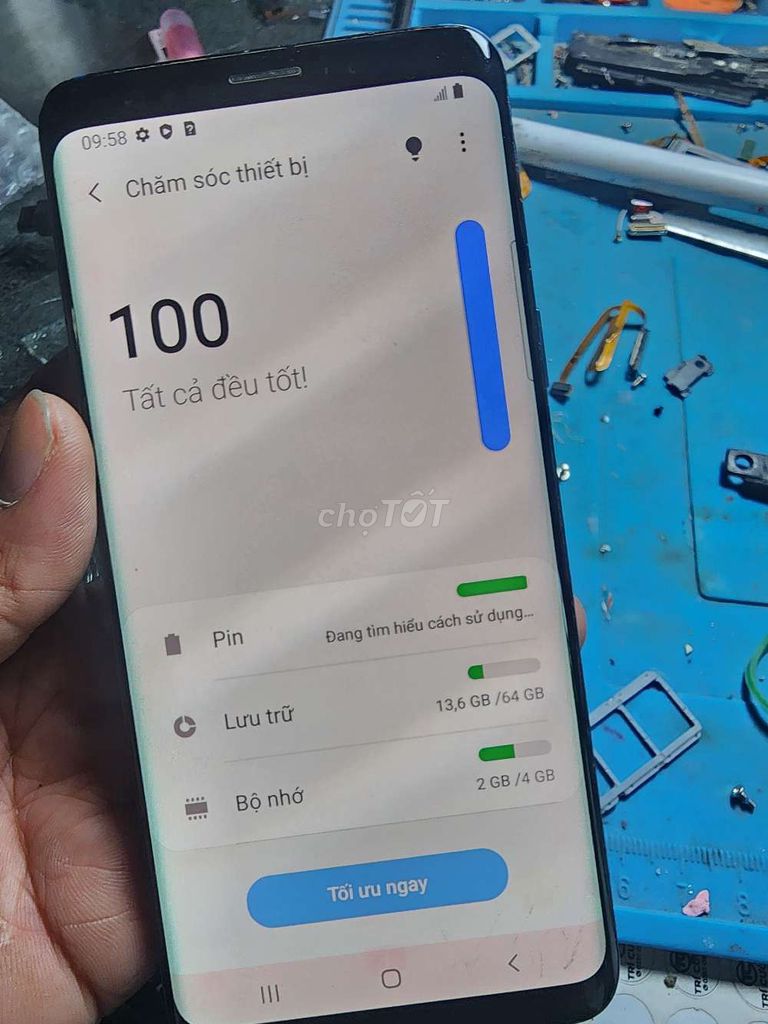 Samsung Galaxy S9 64GB Xanh. Mua bán Điện thoại tại Huyện Gò Công Tây Tiền Giang được đăng bởi Cnguyen hình 1