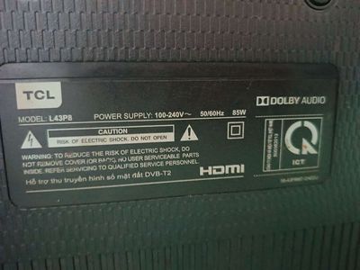 Tivi TCl 43inch bể màn hình. Mua bán Tivi, Âm thanh tại Huyện Châu Thành Bến Tre được đăng bởi Nguyễn