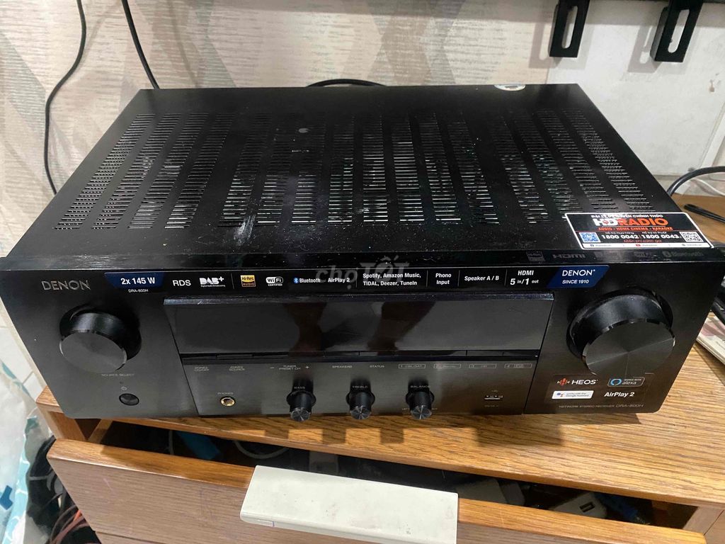 Amply Denon DRA-800H Đen Còn rất mới. Mua bán Tivi, Âm thanh tại Thành phố Dĩ An Bình Dương được đăng bởi Nguyên hình 1