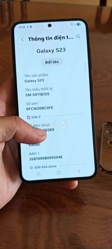  Galaxy S23/256g Việt Nam. Mua bán Điện thoại tại Huyện Giao Thủy Nam Định được đăng bởi Thuan Pham hình 1