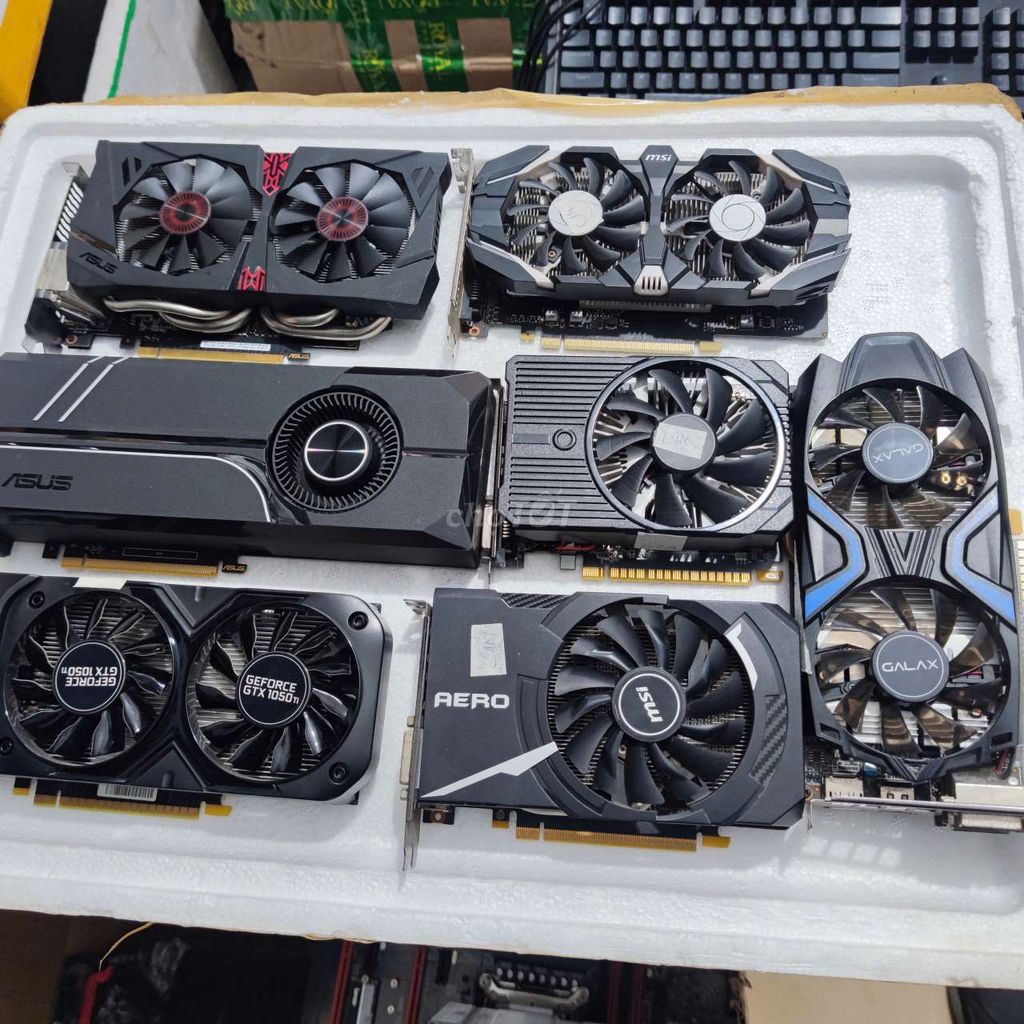 Xả Các Mã VGA: Rx 570 8G, GTX 1050ti 4g, 1660 6g