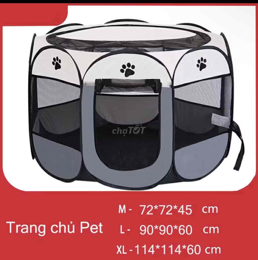 Lều cho chó mèo size M. Mua bán Phụ kiện, Thức ăn, Dịch vụ tại Huyện Gia Lâm Hà Nội được đăng bởi Pham Trang hình 1