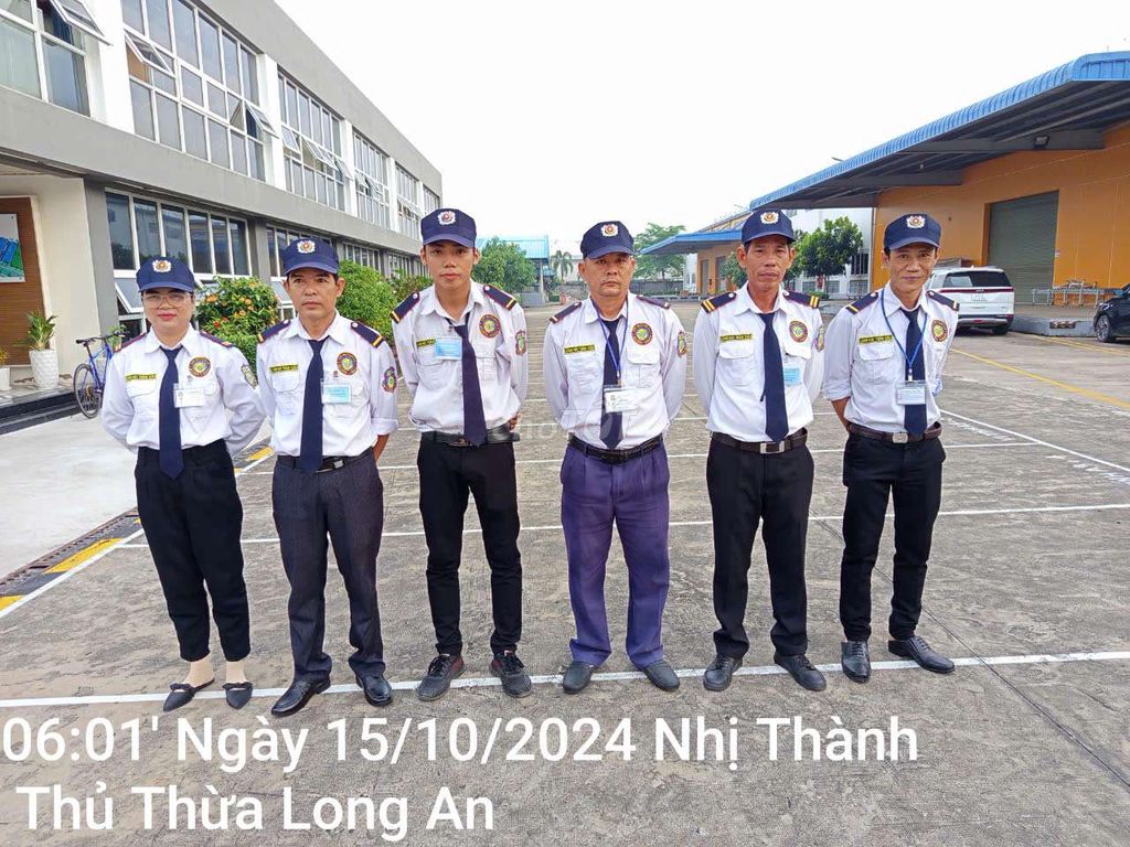 Nam bảo vệ xí nghiệp bao ăn thủ thừa