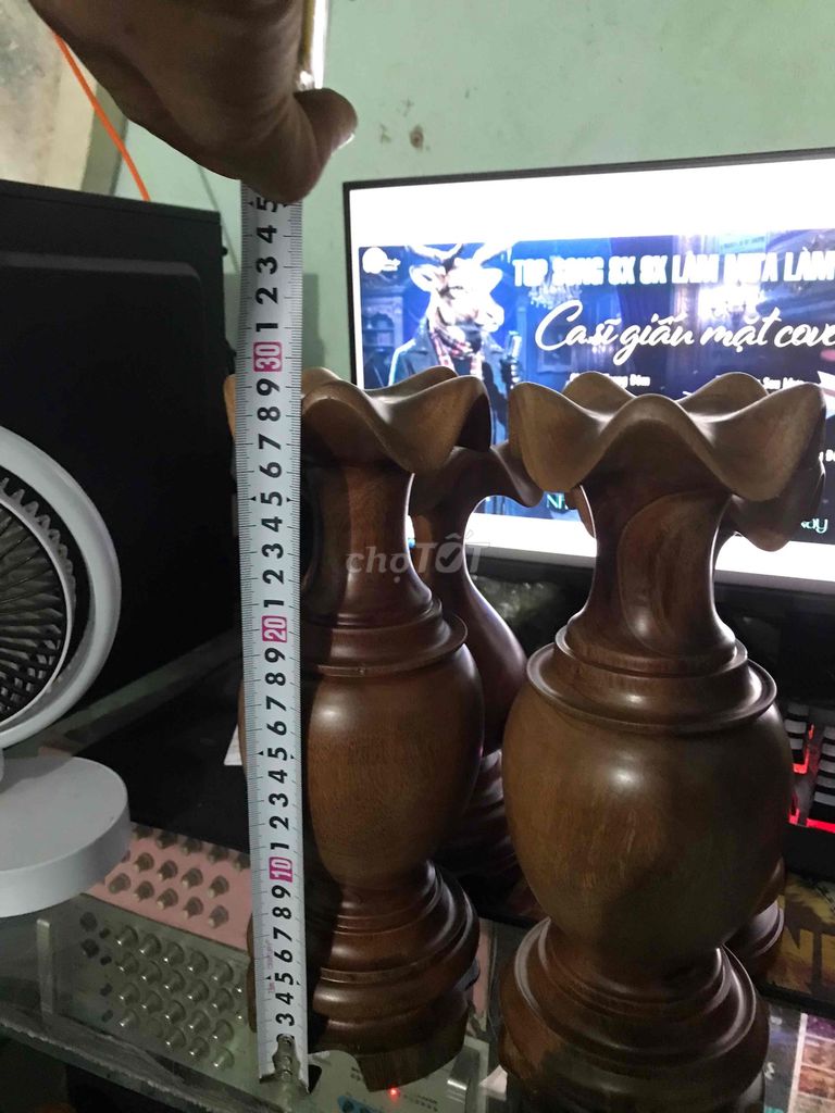 Lục bình trang trí Gỗ xà cừ Nâu. Mua bán Cây cảnh, đồ trang trí tại Thành phố Biên Hòa Đồng Nai được đăng bởi Thương Nào  Thương Nè hình 1