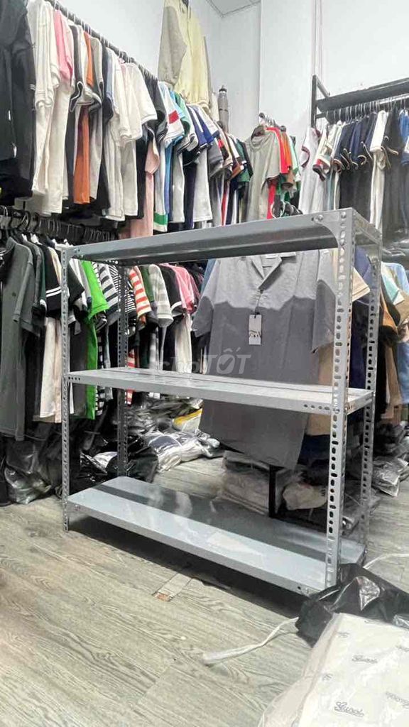 Kệ sắt V lỗ 1m x 80cm x 30cm. Mua bán Tủ, kệ gia đình tại Quận Bình Thạnh Tp Hồ Chí Minh được đăng bởi KỆ SẮT LÂM PHÁT ĐẠT hình 1