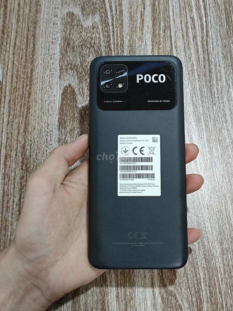 Xiaomi Poco C40: Ram 4/64. Pin 6000. BH 3 tháng