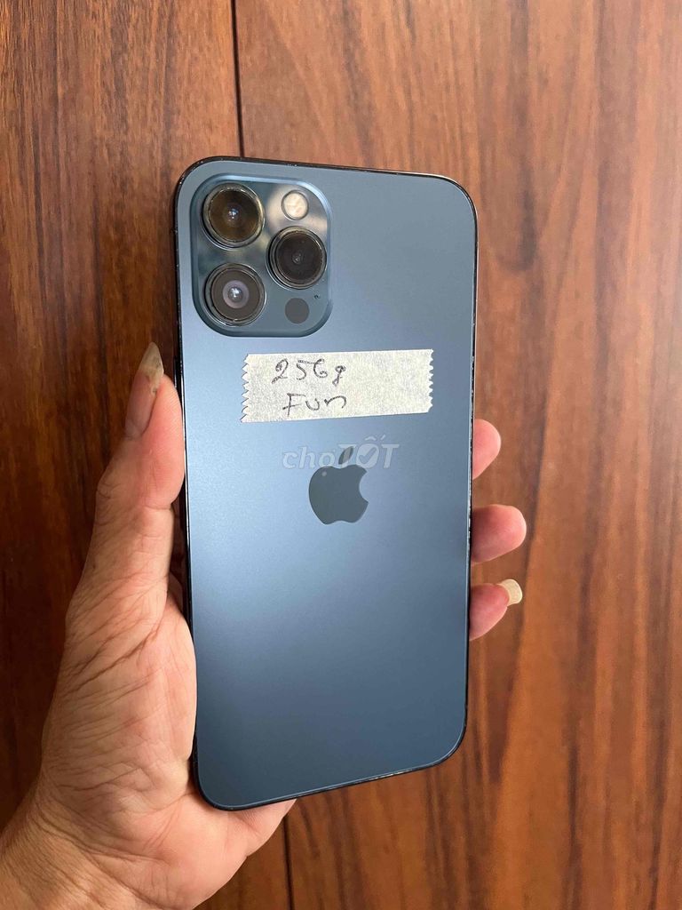 Apple iPhone 12 Pro Max 256GB Xanh 100% pin. Mua bán Điện thoại tại Quận Bình Tân Tp Hồ Chí Minh được đăng bởi nguyen van vu hình 1