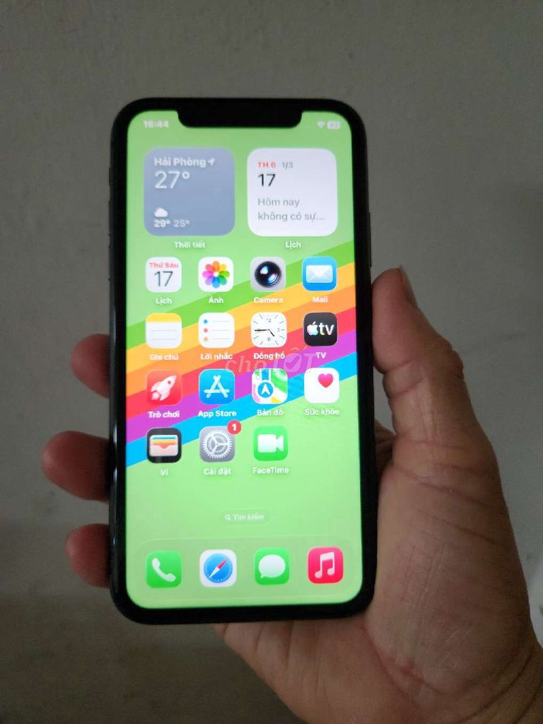 Apple iPhone 11 Đen Đã sử dụng. Mua bán Điện thoại tại Quận Lê Chân Hải Phòng được đăng bởi Văn Thành hình 1