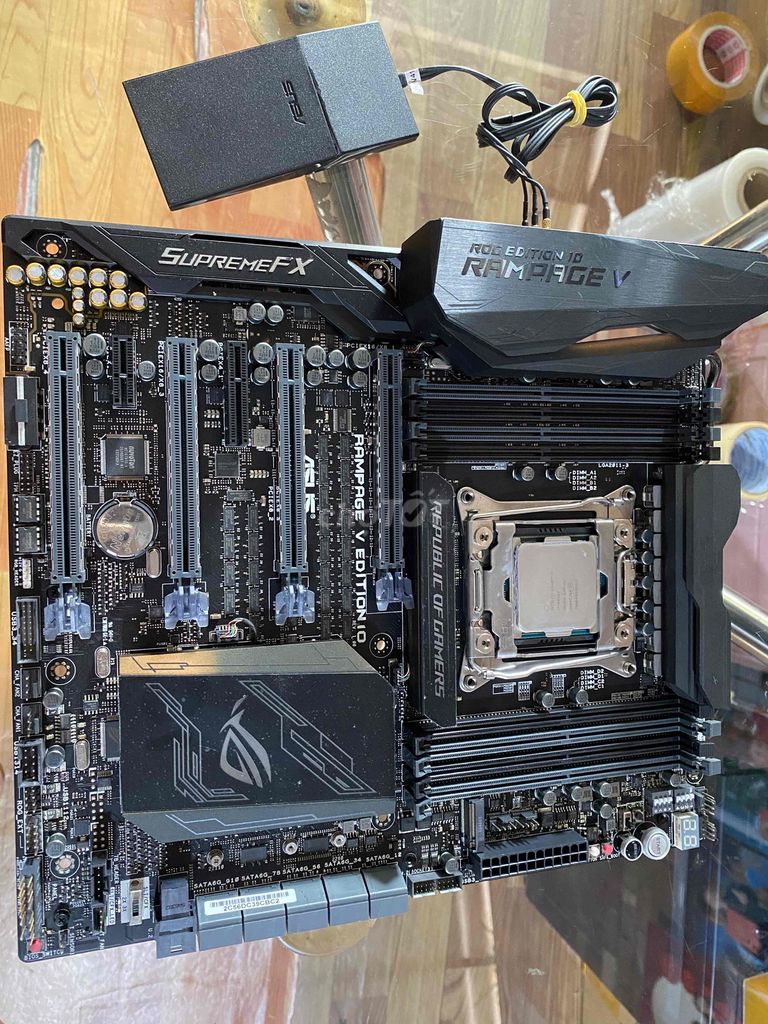 ASUS ROG Rampage V Edition 10 + 6950x. Mua bán Linh kiện (RAM, Card...) tại Huyện Trà Ôn Vĩnh Long được đăng bởi maximura hình 1