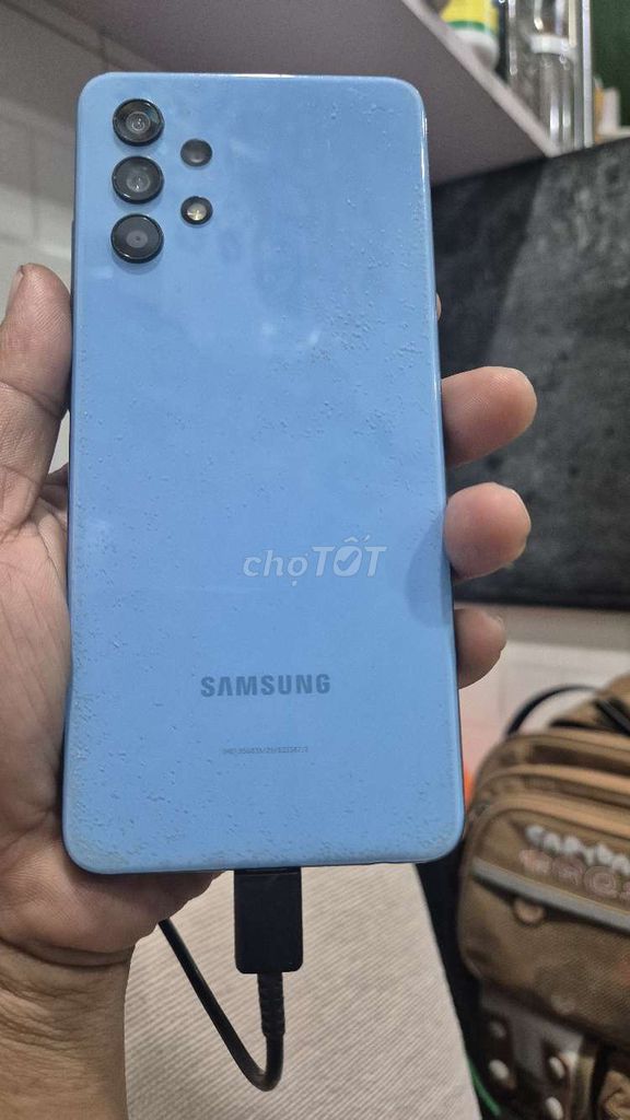 Samsung A32 Xanh dương bị lỗi. Mua bán Điện thoại tại Quận Tân Bình Tp Hồ Chí Minh được đăng bởi ThanhThuy Ha hình 1