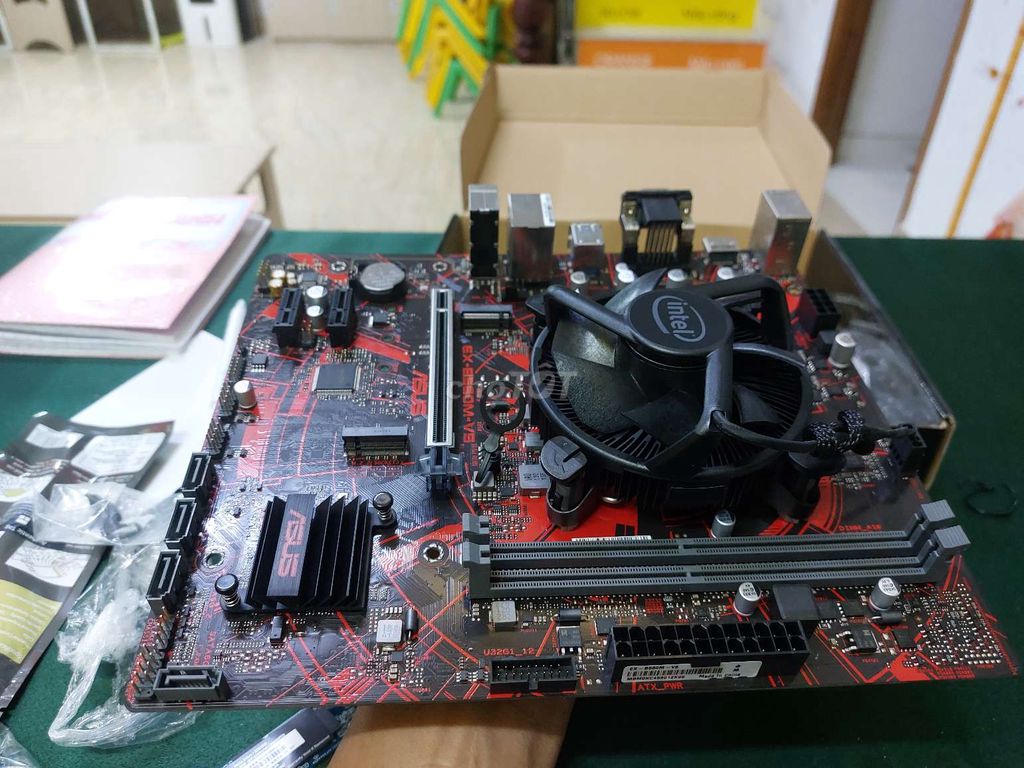 Main Asus ex b560m v5 + cpu 11400