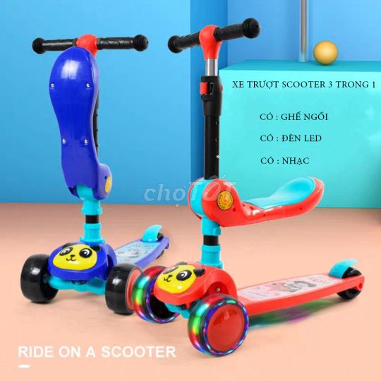 XE SCOOTER 3 BÁNH 3 IN 1