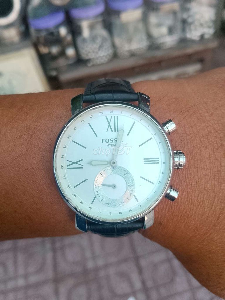 Fossil Hybrid Nam Đen 42mm. Mua bán Thiết bị đeo thông minh tại Quận 5 Tp Hồ Chí Minh được đăng bởi Dạ Sách Lãnh hình 1