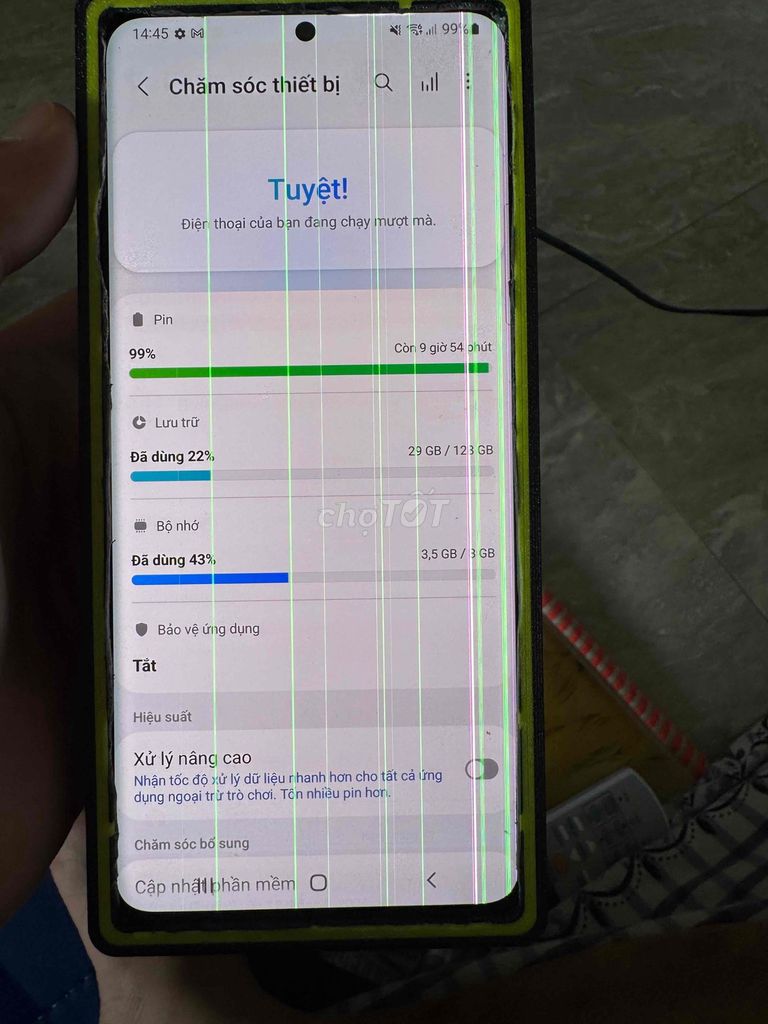 Samsung Galaxy S20+ 128GB Đen. Mua bán Điện thoại tại Thành phố Mỹ Tho Tiền Giang được đăng bởi Trí Châu hình 1