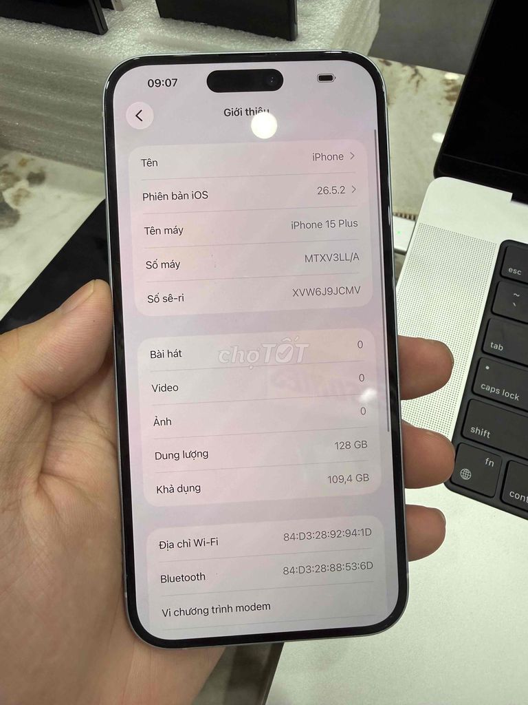 Apple iPhone 15 Plus 128GB Xanh 86%. Mua bán Điện thoại tại Huyện Thanh Trì Hà Nội được đăng bởi Đoàn Xuân Tùng hình 1