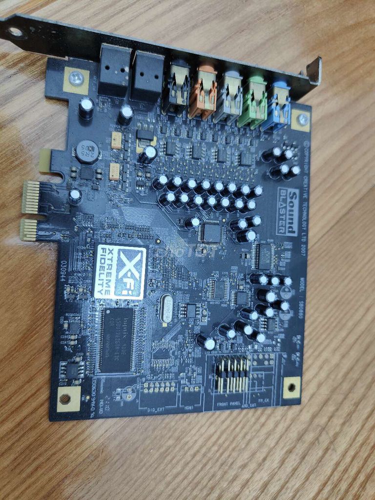 Card âm thanh Sound Blaster SB0880 Đen đã sử dụng. Mua bán Linh kiện (RAM, Card...) tại Thành phố Dĩ An Bình Dương được đăng bởi Chú Nam hình 1