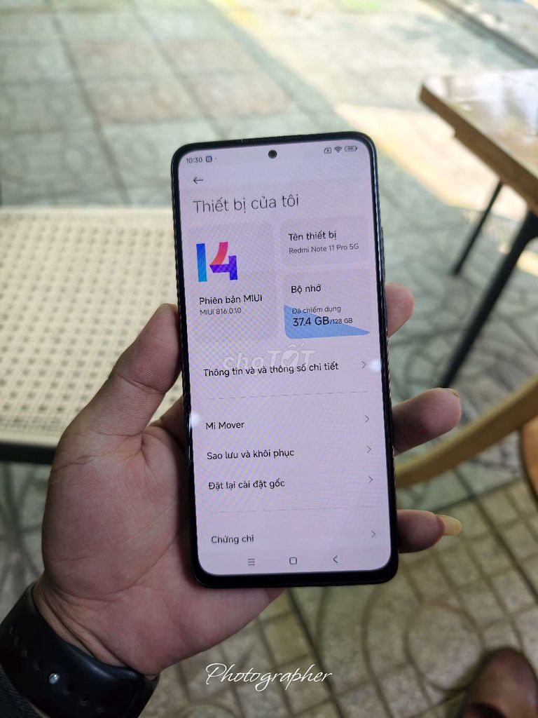 Redmi note 11 pro 5g ram 8/128. Mua bán Điện thoại tại Thành phố Vị Thanh Hậu Giang được đăng bởi máy củ giá tốt  hình 1