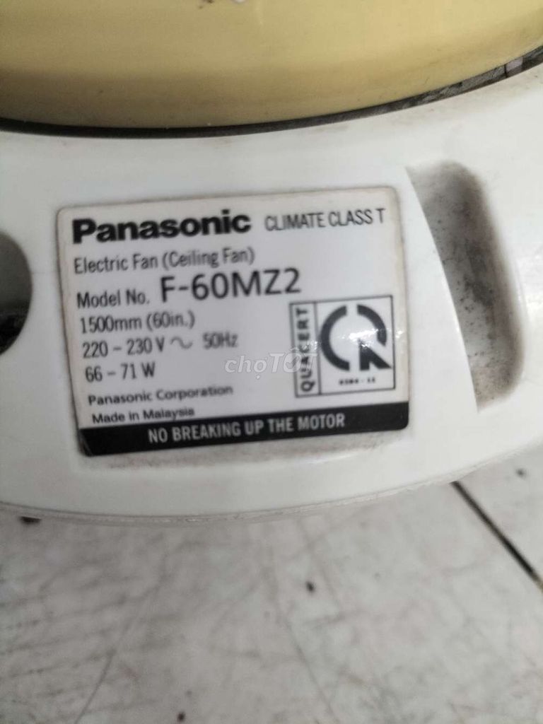 Thanh lý quạt trần Panasonic