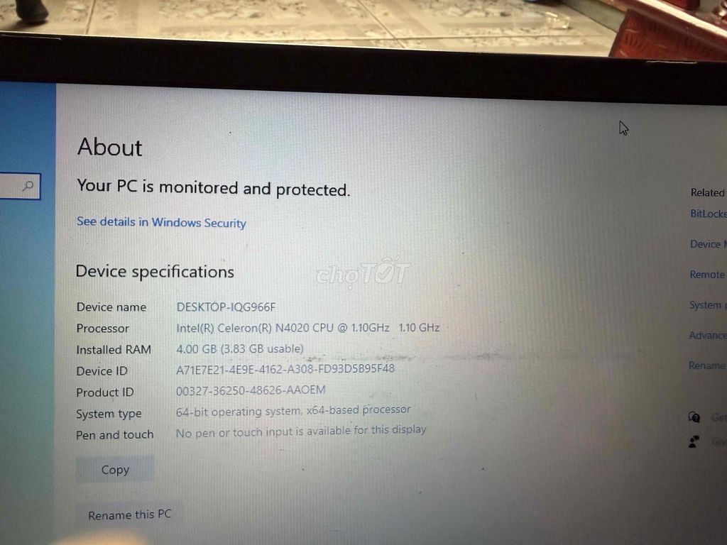 ASUS Vivobook X515MA ( N4020/ 4gb /256gb ) 15.6inc. Mua bán Laptop tại Quận 8 Tp Hồ Chí Minh được đăng bởi Nguyễn minh hình 1