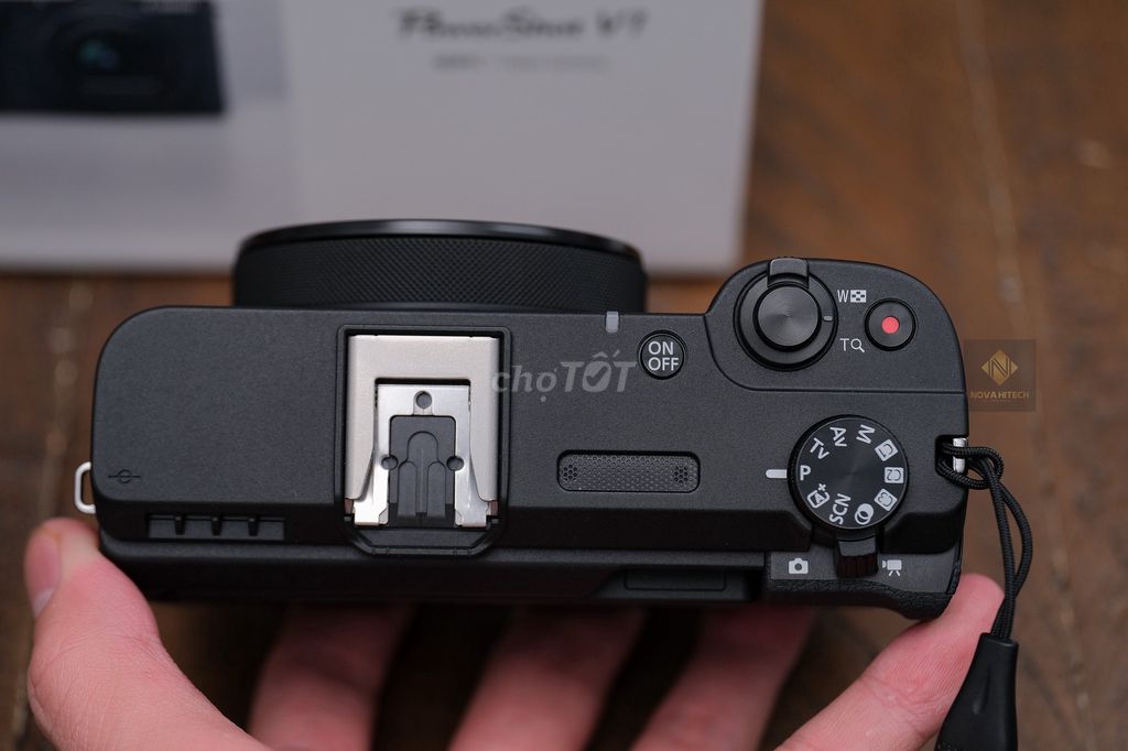 Máy ảnh Canon PowerShot V1 Đen. Mua bán Máy ảnh, Máy quay tại Quận 3 Tp Hồ Chí Minh được đăng bởi NOVA HITECH hình 1