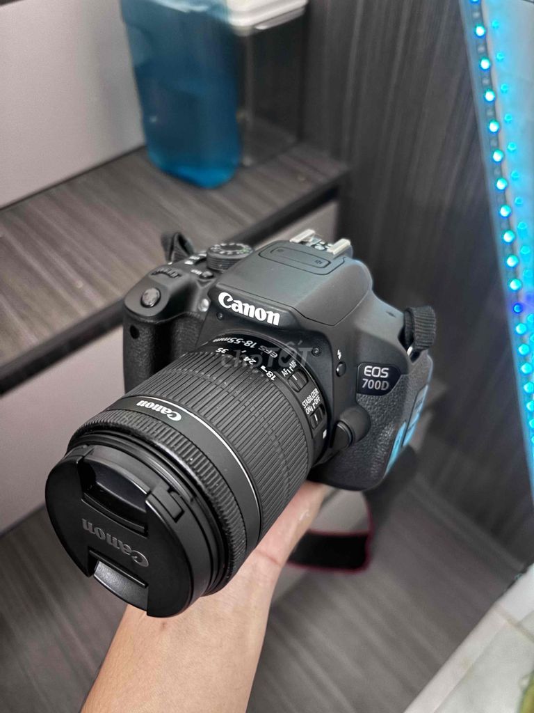 Máy ảnh Canon eos 700D Đen. Mua bán Máy ảnh, Máy quay tại Quận Gò Vấp Tp Hồ Chí Minh được đăng bởi phan trí anh hình 1