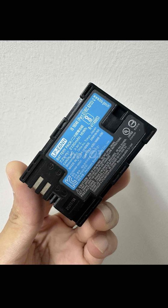 Pin canon e6nh. Mua bán Máy ảnh, Máy quay tại Quận Hoàng Mai Hà Nội được đăng bởi Phát hình 1