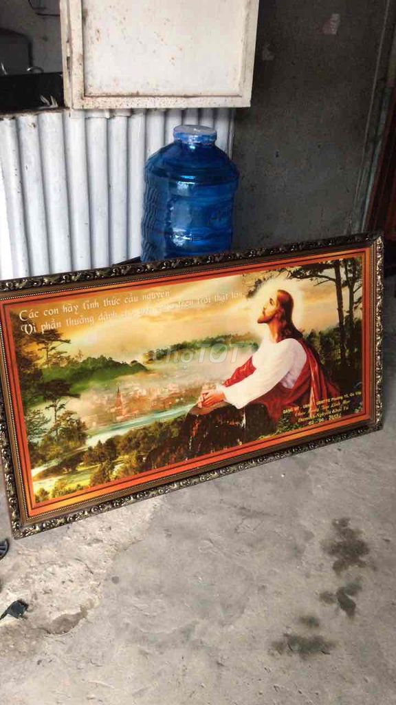 Bán bức tranh như trêndùng tốt dai 127x68cm. Mua bán Đồ sưu tầm, đồ cổ tại Quận Gò Vấp Tp Hồ Chí Minh được đăng bởi Phùng Cường hình 1