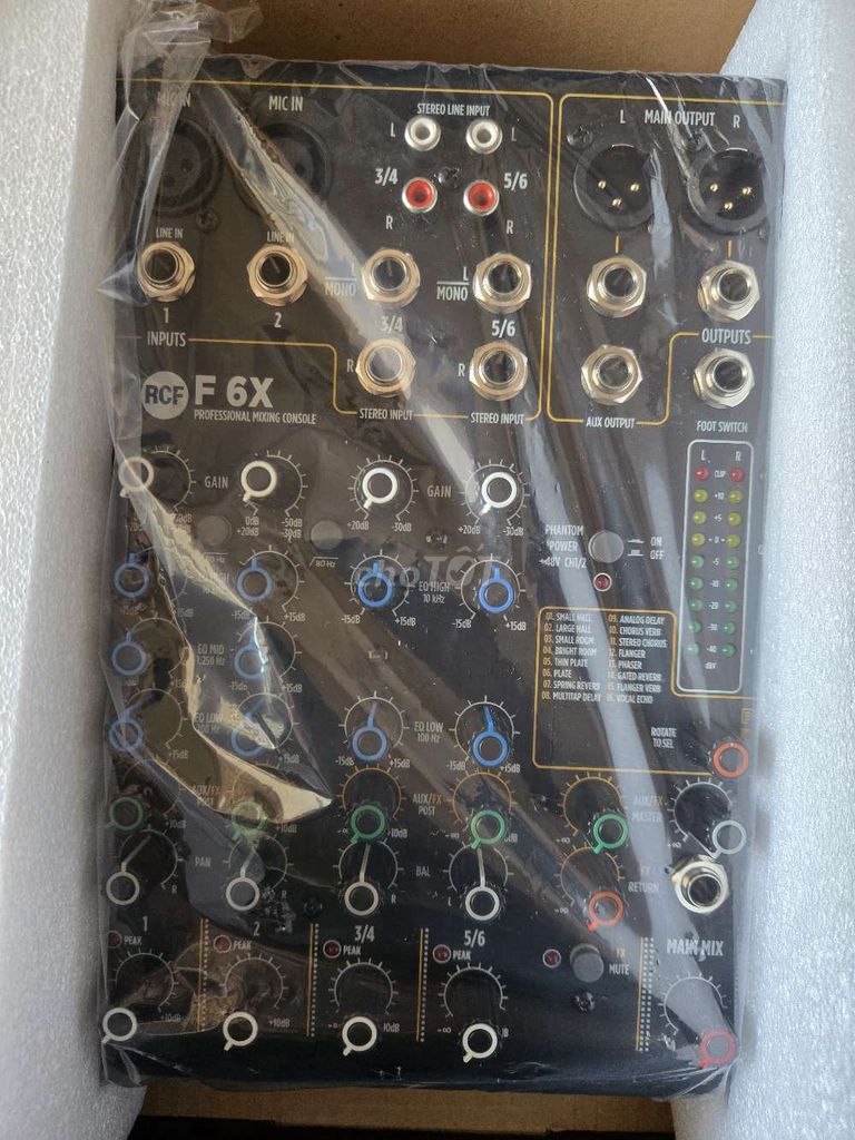 MIXER RCF F 6X. ITALIA. Mua bán Tivi, Âm thanh tại Thành phố Bà Rịa Bà Rịa - Vũng Tàu được đăng bởi Pham Vu hình 1